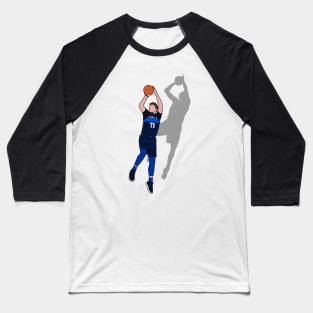 Luka and Dirk Fadeaway Baseball T-Shirt